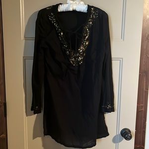 Antonio Melani embellished swim cover up